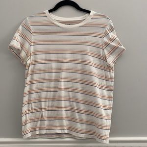 Stripped Madewell t-shirt.